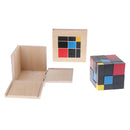 Set of Trinomial Cube Kids Children Learning Algebra & Maths Educational Toy