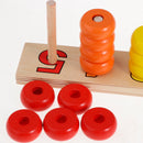 Beechwood Montessori Material - Counting Stacker