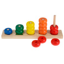 Beechwood Montessori Material - Counting Stacker