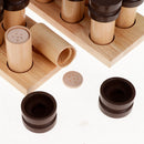 Wooden Montessori Sensorial Material Scent Holder Box Smelling Bottle Cylinder