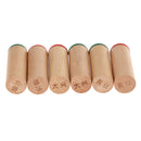 Wooden Montessori Sensorial Material - 6pcs Sound Cylinders