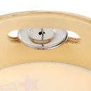NEW Wooden Tambourine Hand Bell Drum Musical Percusion Instrument-Giraffe