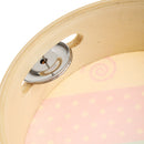 NEW Wooden Tambourine Hand Bell Drum Musical Percusion Instrument-Flowers