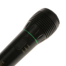 Professional Unidirectional Wired/Wireless Microphone with 3.5m Cord-Black