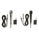 Professional Unidirectional Wired/Wireless Microphone with 3.5m Cord-Black
