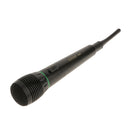 Professional Unidirectional Wired/Wireless Microphone with 3.5m Cord-Black
