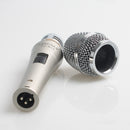 PC-M10 Professional Condenser Microphone Studio Vocal Mcrophone-Gray&Silver
