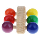 Kids Wooden Grasping Toy Push and Pull Car Wood Toy Developmental Baby Toy