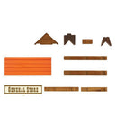 165 Pcs Wooden House Construction Cabins Building Blocks Parent-child Developmental Toy Kids Gift