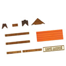 165 Pcs Wooden House Construction Cabins Building Blocks Parent-child Developmental Toy Kids Gift