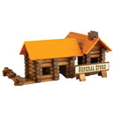 165 Pcs Wooden House Construction Cabins Building Blocks Parent-child Developmental Toy Kids Gift