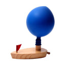 Classic Wooden Boat Balloom Powered Boat Pool Paddle Toy Kids Children Gift