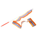 1pc Girls Dancer Gymnast Gym Dance Ribbon Rhythmic Art Gymnastic Streamer Twirling Rod Stick 4M