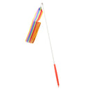 1pc Girls Dancer Gymnast Gym Dance Ribbon Rhythmic Art Gymnastic Streamer Twirling Rod Stick 4M