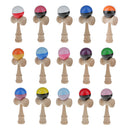 Fuchsia/Black Japanese Traditional Kendama Ball Kids Wooden Educational Toy