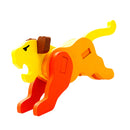 Mini Cute Tiger Shape Building Blocks 3D Puzzle Game Educational DIY Toy for Kids