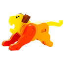 Mini Cute Tiger Shape Building Blocks 3D Puzzle Game Educational DIY Toy for Kids