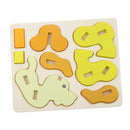 Educational Toy Building Blocks DIY Wooden Jigsaw Kids 3D Puzzle Cute Dog