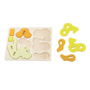 Educational Toy Building Blocks DIY Wooden Jigsaw Kids 3D Puzzle Cute Dog