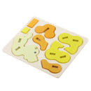 Educational Toy Building Blocks DIY Wooden Jigsaw Kids 3D Puzzle Cute Dog