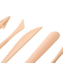 Set of 5 Plastic Pottery Clay Sculpture Carving Tools Sand Beach Toys