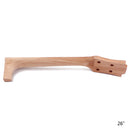 Wood Color 26 Inch Tenor Ukulele Guitar Neck Classical Shape Fretboard