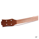 Wood Color 26 Inch Tenor Ukulele Guitar Neck Classical Shape Fretboard