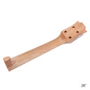 Wood Color 26 Inch Tenor Ukulele Guitar Neck Classical Shape Fretboard