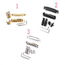 Roller Saddle Tune-O-Matic Bridge Tailpiece for GB LP Guitar Parts-Gold
