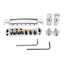 Set of Roller Saddle Tune-O-Matic Bridge Tailpiece for GB LP Electric Guitars