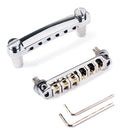Set of Roller Saddle Tune-O-Matic Bridge Tailpiece for GB LP Electric Guitars