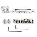 Set of Roller Saddle Tune-O-Matic Bridge Tailpiece for GB LP Electric Guitars