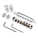Set of Roller Saddle Tune-O-Matic Bridge Tailpiece for GB LP Electric Guitars