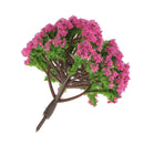 Pack of 20pcs Painted Model Trees Building Train Railway Layout Scenery DIY 1:75 SA80-N