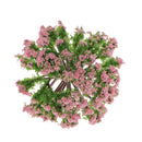 Pack of 20pcs Painted Model Trees Building Train Railway Layout Scenery DIY 1:75 SA80-D4