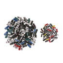 150pcs Painted Model Cars Vehicle Diecast Building Train Layout 1:100-1:150