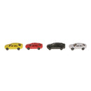 150pcs Painted Model Cars Vehicle Diecast Building Train Layout 1:100-1:150