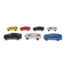 150pcs Painted Model Cars Vehicle Diecast Building Train Layout 1:100-1:150