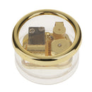 Acrylic&Zinc Alloy Clockworkc Kids Wind-up Music Box Toy Wedding March
