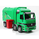 Super Large Die Cast Pull Back Sanitation Garbage Truck Model Kids Toy 1:22