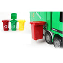 Super Large Die Cast Pull Back Sanitation Garbage Truck Model Kids Toy 1:22
