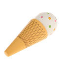 Food Pretend Play Wooden Magnetic Ice Cream Toy for Kid Girl Doll Game White