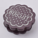 Kitchen Pretend Play Toy Wooden Magnetic Decorative Milk Biscuit Kid Present