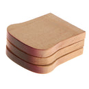 Kitchen Pretend Food Play Toy Wooden Sticky Decorative Toast Bread Kid Gift
