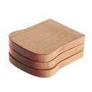 Kitchen Pretend Food Play Toy Wooden Sticky Decorative Toast Bread Kid Gift