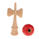 Wooden Toy Kendama Strawberry Design Skill Learning Skillful Game Funny Play