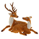 Exquisite Reindeer Couple Figurine Deer Home Decor Furnishing Article New