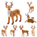 Exquisite Reindeer Couple Figurine Deer Home Decor Furnishing Article New