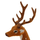 Exquisite Reindeer Couple Figurine Deer Home Decor Furnishing Article New