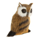 1 Pc Impish OWL Plush Kid Toy Model Desk Home Decor Furnishing Article